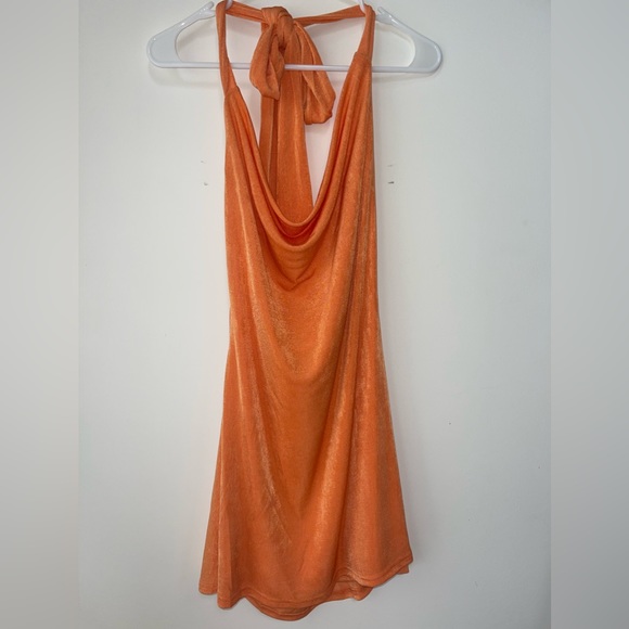 Selfie Leslie Orange Dress, Medium - Picture 1 of 3